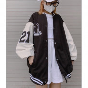 [ ẢNH THẬT ] ÁO KHOÁC BOMBER B - BAD REVOLUTION UNISEX FORM RỘNG NAM/NỮ (ẢNH THẬT SHOP CHỤP)